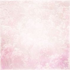 a pink and white background with flowers on the bottom right corner, in soft pastel tones