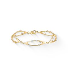 43987 - 14K Yellow Gold - Celestial Bracelet Celestial Bracelet, Gold Celestial Bracelet For Gift, Yellow Gold Celestial Bracelet Gift, Celestial Gold Bracelet, Adjustable Star-shaped Celestial Bracelets, Celestial Jewelry, Jewelry Bracelets, Yellow Gold, Yellow