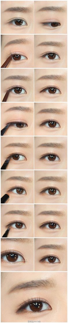 Iu Makeup, Korean Natural Makeup, Korean Makeup Tips, Natural Eyeliner, Eye Natural