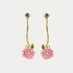 Pink Peony Earrings show the beauty of peony flowers and these are fine jewelry from Selenichast jewelry store. If you are preparing a holiday gift, these flower earrings are perfect for their high quality. Peony Earrings, Life Necessities, Pr Design, Mermaid Pendant Necklace, Novelty Jewelry, Beaded Flowers Patterns, Cat Pendant Necklace, Mermaid Pendant, Jewelry Illustration