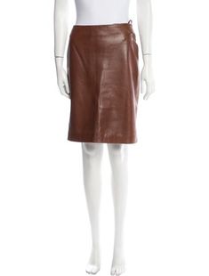 Ralph Lauren Collection Leather SkirtBrownZip ClosureFit:Skirts by Not Accepted typically fit true to size. Leather Long Skirt, Long Leather Skirt, Ralph Lauren Collection, Long Skirt, Ralph Lauren, Skirt, Clothes For Women, Leather, Clothes