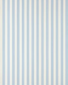 a blue and white striped wallpaper with vertical stripes