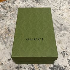 Gucci Sneaker Box Brand New Condition Gucci Sneaker, Gucci Shoe, Gucci Coat, Sneakers Box, Velvet Hangers, Gucci Hat, Closet Accessories, Gucci Sneakers, Box Branding