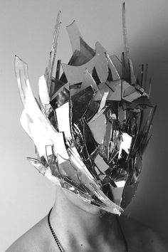 The portfolio of Melissa Johns, a multimedia visual artist and graphic designer. Masks Halloween, Wearing A Mask, Masks Art, Gcse Art, Halloween 2020, Arte Inspo, Broken Glass, Art Installation, Futurism