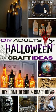 diy halloween craft ideas for home decor and crafts