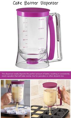 the instructions for how to make cake batter in a blender and then use it as a mixer