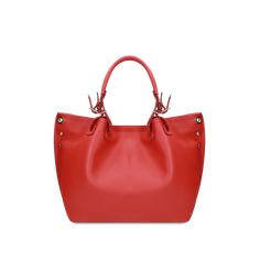 Elevate your style with this elegant and trendy handbag, perfect for any occasion. Crafted from high-quality red leather, this spacious bag features a central zip compartment and two small pockets for organized storage. Both the shoulder strap and hand holders are adjustable for versatile carrying options. Finished with luxurious gold hardware, this bag combines simplicity and beauty, making it a must-have for every wardrobe. Silk Scarf Hair, Organized Storage, Trendy Handbags, Backpack Travel Bag, Small Leather Goods, Scarf Hairstyles, Long Wallet, Card Wallet, Cross Body Handbags