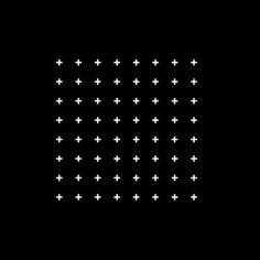 a black background with white crosses on it