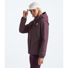 With a waterproof, breathable outer shell designed to keep you dry and a soft fleece inner jacket for extra comfort and warmth, the Women’s Antora Triclimate is an all-weather, all-purpose jacket made for just about any condition. [Inner Jacket] Inner Fabric Made With Recycled Polyester [Outer Jacket] Waterproof, breathable, seam-sealed DryVent™ 2L shell with a non-PFC DWR finish helps keep you dry Adjustable, Three-Piece Hood With An Elastic Drawcord And Cord Locks Draft Flap Covers The Center Triclimate Jacket, Liner Jacket, Outer Jacket, North Face Women, Rain Wear, Three Piece, Water Repellent, North Face, The North Face