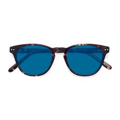 Unisex tortoise/blue oval full-rim sunglasses frames with spring hinges are available in variety of colors to match any outfit. These affordable qualified classic retro-vintage wayfarer tinted sunglasses include free single-vision prescription blue tinted lenses with AR and 100% UV protection, a case and a cleaning cloth. Keyhole bridges are their characteristics. Bifocal and progressive lenses are supported. The Blaze is a tastefully designed frame to help you stand out from the crowd, while al Tortoiseshell Sunglasses With Tinted Lenses For Travel, Tortoiseshell Tinted Sunglasses For Travel, Classic Tortoiseshell Sunglasses For Beach, Blue Tinted Sunglasses For Travel, Blue Tinted Lenses Sunglasses For Travel, Classic Blue Sunglasses For The Beach, Travel Blue Tinted Sunglasses, Tortoiseshell Sunglasses With Polarized Glass Lenses, Classic Tortoiseshell Sunglasses With Uv Protection