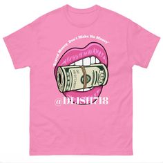 Nwt Graphic Custom T-Shirt "Scared Money, Don’t Make No Money” The 100% Cotton Graphic T-Shirt "Custom T-Shirt "Scared Money, Don’t Make No Money” Will Help You Land A More Structured Look. It Sits Nicely, Maintains Sharp Lines Around The Edges, And Goes Perfectly With Layered Streetwear Outfits. Plus, It's Extra Trendy Now! 100% Cotton Fabric Weight: 5.05.3 Oz/Yd (170-180 G/M) Open-End Yarn Tubular Fabric Taped Neck And Shoulders Double Seam At Sleeves And Bottom Hem Listing Price Is Per Shirt, Money Shirt, Black And White Shorts, No Money, Tubular Fabric, Compression Pants, Layered Streetwear, Boutique Tops, Fabric Tape, Streetwear Outfits