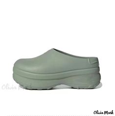 Olivia Mark - Muller Shoes - Professional Chef Shoes, Slippers, Sports Sandals with Thick Slip-resistant and Durable Soles: Ideal for Outdoor Activities Shoes Professional, Chef Shoes, Professional Chef, Sport Sandals, Shoes Slippers, Olivia Mark, Outdoor Activities, Light Green, Chef