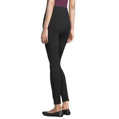 Look your best while keeping it comfy in our tummy-control leggings with the perfect amount of stretch.Comfortable Control Mesh Lines The Tummy Panel For Light Compression And To Prevent Muffin-TopShaped Paneling At Waist Flatters In All The Right PlacesHidden Elastic At Waist Holds Leggings Securely In PlaceNo-Dip At Back WaistOpaque, No-Show FabricFeatures: Stretch Fabric, Lined, Tummy Control, CompressionClosure Type: Full ElasticRise: Mid RiseFiber Content: 57% Cotton, 38% Polyester, 5% Span Versatile High Rise Fitted Leggings, High Rise Tight Elastane Leggings, Fitted Full Length Solid Jeggings, Black Fitted Pull-on Leggings, Comfort Stretch High Waist Leggings With Wide Waistband, High Waist Leggings With Comfort Stretch And Wide Waistband, Comfort Stretch Tights With Wide Waistband, High Rise Stretch Leggings, Versatile Style, Tight Full-length Leggings With Wide Waistband