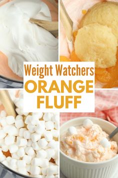 orange fluff is an easy dessert recipe that's perfect for fall and winter