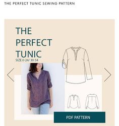 the perfect tunic sewing pattern for women