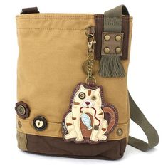 a small purse with a cat on it