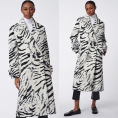 Embrace your inner fashion risk-taker this fall with our bold collection of wool coats. These edgy pieces are 25% off during our Friends and Family Event. ⁠ #bernardo #falljackets #fallfashion Heavy Winter Coat, Bengal Tiger, Puffer Jacket Women, Fall Coat, Tiger Stripes, Wool Blend Coat, Double Breasted Coat, Fall Jackets, Black White Fashion