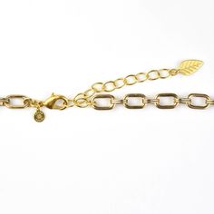 Brass chain Necklace measures 24" long with 3" extender Lobster clasp Made in the USA Want to see more of this collection? David Aubrey lines vary from delicate, meticulously assembled jewelry of monochromatic hues to larger, more vibrant pieces. Some collections are themed, whether romantic, vintage, tribal, or art deco. Each piece is painstakingly crafted with an array of raw materials, including plated and oxidized brass and white metal, semiprecious stones, vintage glass beads, Indian handma Gold-tone Brass Toggle Necklace With Adjustable Chain, Adjustable Costume Jewelry Chain Necklace As Gift, Adjustable Costume Chain Necklace As Gift, Adjustable Costume Chain Necklace For Gift, Adjustable Metal Jewelry With Paperclip Chain, Gold Metal Charm Necklace With Cable Chain, Adjustable Metal Paperclip Chain Jewelry, Gold Cable Chain Charm Necklace, Metal Cable Chain Necklace For Gift