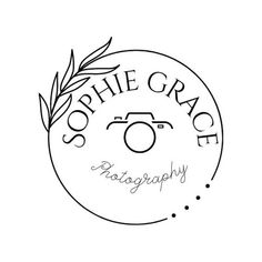 the logo for sophiie grace photography, which is featured in an article on how to