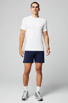 The Uniform 2-Piece Outfit FL2 blue/white male Activewear >> Mens >> Outfits regular Blue Tee Outfit, Anti Chafing, Blue Tee, Tee Outfit, Mens Activewear, 2 Piece, The One, Active Wear, Blue White