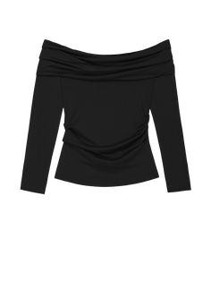 Feel fancy (without any of the effort). This fold-over off the shoulder top has an easy, draped fit for a perfectly undone vibe. (This one comes in Jet Black.) | Women's Abana Off Shoulder Top in Jet Black | Ethical Essentials Off Shoulder Top, Off The Shoulder Top, Off Shoulder Tops, Jet Black, Shoulder Top, Off The Shoulder, Off Shoulder, Black