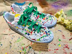 Converse sneakers in paint Nike women's sneakers in paint Spray paint sneakers Recycled sneakers Bright sneakers Creative sneakers Adidas sneakers We present to your attention bright creative sneakers and sneakers with hand-painted pictures! It looks very stylish! The materials used are of high quality intended for textiles and leather. We paint clothes, shoes and accessories of any size! Individual orders according to your requests Write us private messages in which we will discuss everything! Sporty Multicolor Custom Sneakers With Paint Splatter, Multicolor Low-top Sneakers With Paint Splatter, Casual Paint Splatter Sneakers For Spring, Artistic Custom Low-top Sneakers With Waterproof Paint, Artistic Low-top Custom Sneakers With Waterproof Paint, Waterproof Paint Sneakers For Spring Streetwear, Hand Painted Green Sneakers For Streetwear, Waterproof Painted Sneakers For Spring Streetwear, Green Waterproof Sneakers For Streetwear