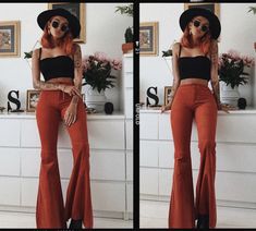 Look Boho Chic, Fest Outfits, Mode Hippie, 70s Inspired Fashion, 70s Outfits, Hippie Outfits, Looks Style, Mode Inspiration