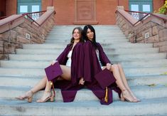 asu. asu graduation pictures. graduation. college graduation. grad pics. asu grad pics. bestie grad pics. arizona state university. arizona state. Arizona State Graduation Pictures, Graduation Duo Poses, Graduation Picture Ideas With Friends, Duo Graduation Pictures, Bestie Graduation Pictures, Asu Graduation Pictures, Best Friend Graduation Pictures