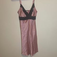 Cosabella Pink And Black Lace Slip Dress. Brand New Unworn Perfect Condition. Size Small. Made In Italy. Adjustable Straps. Elastic Black Lace Under Bust For Flattering Fit. Chic Pink V-neck Sleepwear, Pink Chic Loungewear Dresses, Chic Pink Loungewear Dress, Chic Pink Sleepwear For Spring, Pink Sleepwear For Spring Evenings, Pink Evening Sleepwear For Spring, Pink Spring Evening Sleepwear, Spring Evening Pink Sleepwear, Elegant Spring Date Night Sleepwear