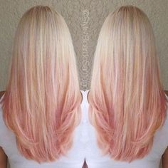 Rose Gold Hairstyles, Gold Hairstyles, Hair Color Rose Gold, 2023 Hair, Blonde Roots, Hair Idea, Girl Haircuts, Trendy Hair Color