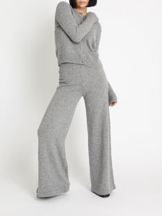 The Zephyra Flare Pants in Cashmere – Suzie Kondi Winter Loungewear Wide Leg Pants, Fall Wide Leg Loungewear Pants, Chic Cashmere Winter Bottoms, Winter Cashmere Bottoms, Chic Winter Cashmere Bottoms, Relaxed Fit Cashmere Pants For Loungewear, Elegant Full Length Cashmere Pants, Cashmere Wide Leg Bottoms For Winter, Relaxed Fit Cashmere Bottoms For Loungewear