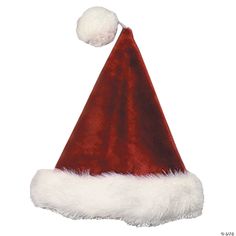 The perfect cherry on top for Santa costumes and outfits, this festive hat is made from soft materials and is the perfect way to add some extra holiday merriment to your costume's ensemble. Burgundy velvet plush material, white long-hair plush band and 3 1/2" pom-pom. One size fits most adults Burgundy Hat, Santa Claus Costume, Diy Coupons, Santa Costume, Santa Outfit, Santa Claus Hat, Animal Costumes, Velvet Hat, Burgundy Velvet