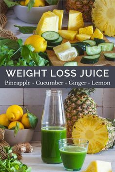 Lost Weight Juicing, Losing Weight 3 Day Juice Cleanse Recipes, Ginger Pineapple Cucumber Juice Recipe, Juicing Recipes For Women, Lost Weight Juice, Pineapple Detox Juice, Pineapple Cucumber Ginger Lemon Juice, Pineapple And Ginger Juice Benefits, Pinapple Recipes Juice