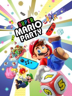 super mario party is coming to the nintendo wii game console on march 29, 2013