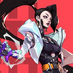 ArtStation - Ars Outfit Core, Visual Library, Cyberpunk City, Girls Frontline, Cool Poses, Video Game Art, Character Designs, Art Block, Character Drawing