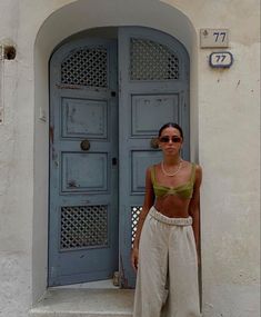 Adrette Outfits, European Fashion Summer, Greece Outfit, Chique Outfit, Fest Outfits, Looks Pinterest, Vacay Outfits, Italy Outfits