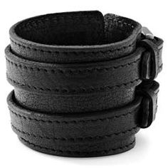 Gladius | Wide Black Full Grain Buffalo Leather Buckle Bracelet | In stock! | Lucleon Everyday Black Leather Bracelet, Everyday Leather Wristband With Leather Strap, Everyday Leather Wristband With Strap, Everyday Leather Wristband, Leather Wristband For Everyday Use, Masculine Leather Bracelets For Everyday Use, Rugged Leather Bracelets, Masculine Leather Bracelets, Masculine Leather Bracelet