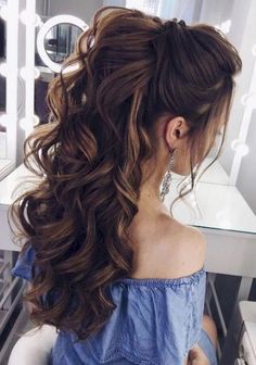 Bronde Balayage, Balayage Blonde, Prom Hairstyles For Long Hair, Hair St, Wedding Hairstyles For Long Hair, April 27, Wedding Hair And Makeup, Long Curly Hair