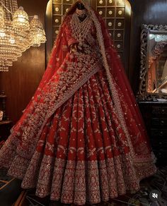 Baju Kahwin, Indian Wedding Lehenga, Red Bridal Dress