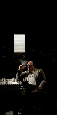 Sopranos Extended Wallpaper, Tony Soprano, Geek Art, Movie Wallpapers, Digital Background, I Wallpaper, Movie Characters, Serie Tv, Role Models