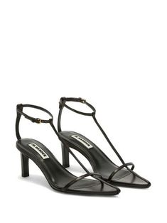 high leather sandals

These black Jil Sander sandals are a minimalist study of graphic lines. They’re crafted from leather with a slender centre strap that extends from the ankle all the way to the tip of the point toe.

Made in Italy

Highlights
black
calf leather
buckle-fastening ankle strap
high stiletto heel
open pointed toe
branded leather insole
leather sole Jil Sander Sandals, Jill Sander, Jil Sanders, Leather Buckle, Sandals Black, Jil Sander, Stiletto Heel, Sanders, Black Sandals