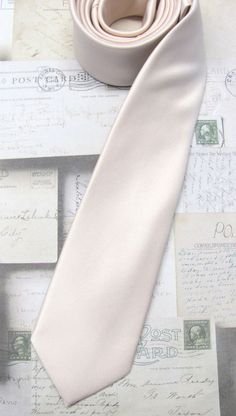 "This trendy skinny tie is made of a 100% silk, all new material. It measures 58\" long and 2.25\" at the widest point. Need a special color?...Please convo me with request. Thank you" Pink Wedding Dress, Mens Tie, Wedding Ties, Pink Pastel, Davids Bridal, Fabric Swatches, Ties Mens, Pocket Square, Necktie