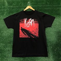 Korn Shadow Man Nu Metal Band T-Shirt Size Large Measures 22 Inches Pit To Pit 29 Inches Long Amazing Shirt Perfect For Fans Of The Legendary Band Korn New Never Worn In Great Condition Korn T Shirt, Korn Shirt, Shadow Man, 49ers Shirts, Epic Clothing, Baggy Shirts, Red Black Style, Pirate Shirts, Metal Clothing