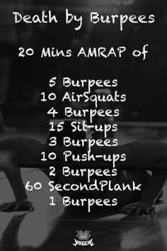 Crossfit Body Weight Workout, Burpee Workout, Wods Crossfit, Crossfit Workouts Wod, Crossfit Body, Crossfit At Home