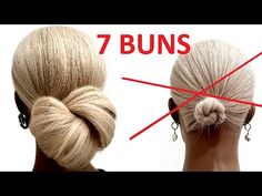 7 САМЫХ БЫСТРЫХ ПУЧКОВ НА ТОНКИЕ ВОЛОСЫ. 7 FASTEST BUNS FOR RARE HAIR. - YouTube Hair Upstyles, Easy Hair Updos, Peinados Fáciles Para Cabello Corto, Hair Tutorials For Medium Hair, Hair Up Styles, Bun Hairstyles For Long Hair, Penteado Cabelo Curto, Hairdo For Long Hair