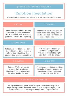 Emotion Regulation Activities, Emotion Regulation Activities For Adults, Regulating Emotions, Regulation Activities, Social Skills Activities