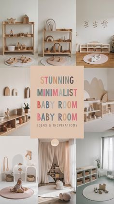 the baby room is clean and ready to be used as a playroom for children