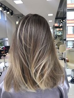 Cocoa Highlights, Blond Balayage, Ash Blonde Hair