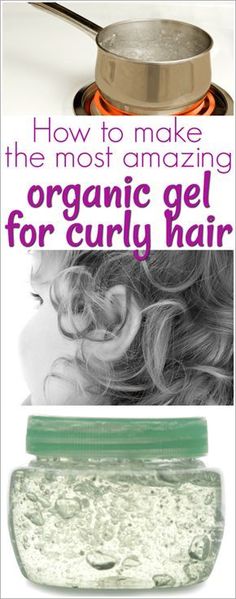 Homemade Hair Gel, Baby Hair Gel, Gel For Curly Hair, Gel Curly Hair, Curly Hair Baby, Natural Hair Gel, Diy Hair Care, Organic Hair