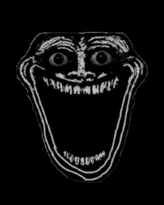 creepy troll face Skeleton Pics, Creepy Face, Images Pop Art, Fb Profile Photo, Just Friends Quotes, Creepy Smile, Shadow Images